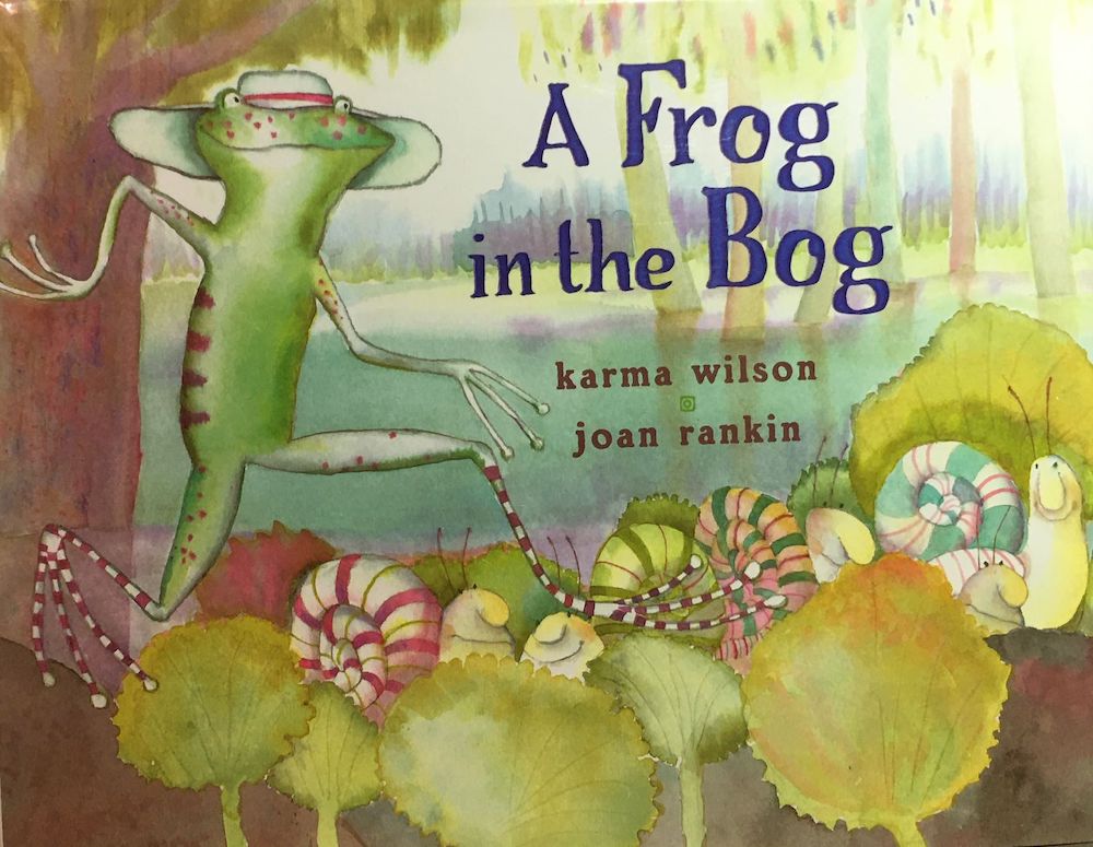 Book cover for A Frog in the Bog