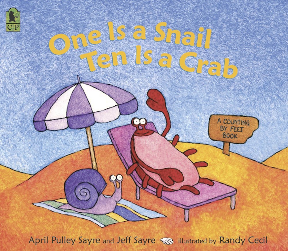 Book cover for One is a Snail Ten is a Crab