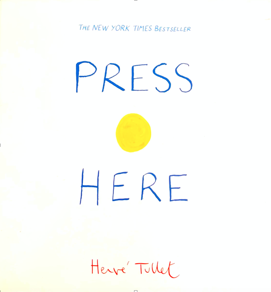Book cover for Press Here