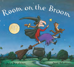 Book cover for Room on the Broom