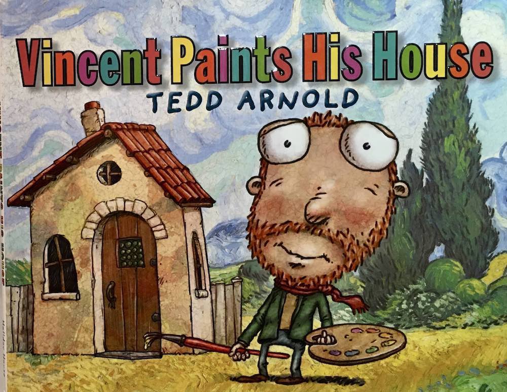 Book cover for Vincent Paints His House