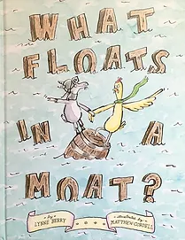 Book cover for What Floats in a Moat