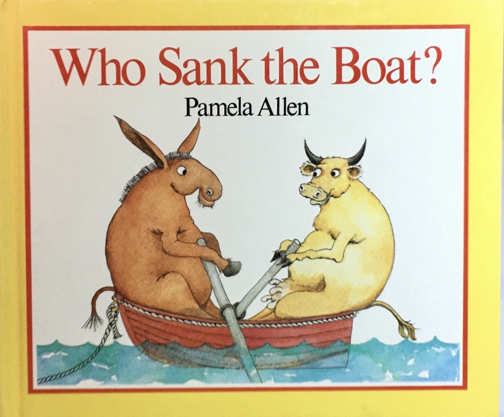 Book cover for Who Sank the Boat?