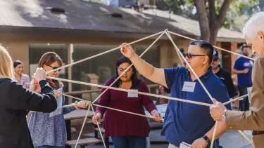 Academic coaches building together